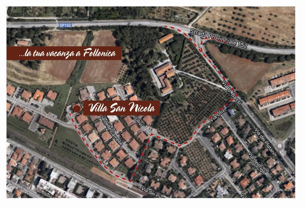 Villa San Nicola B&B Follonica Dış mekan fotoğraf
